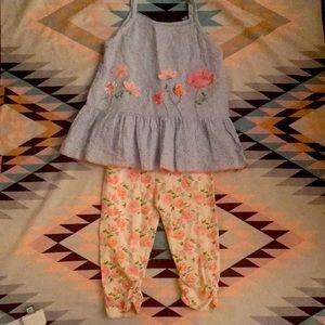 So cute Mudpie 4t spring outfit!